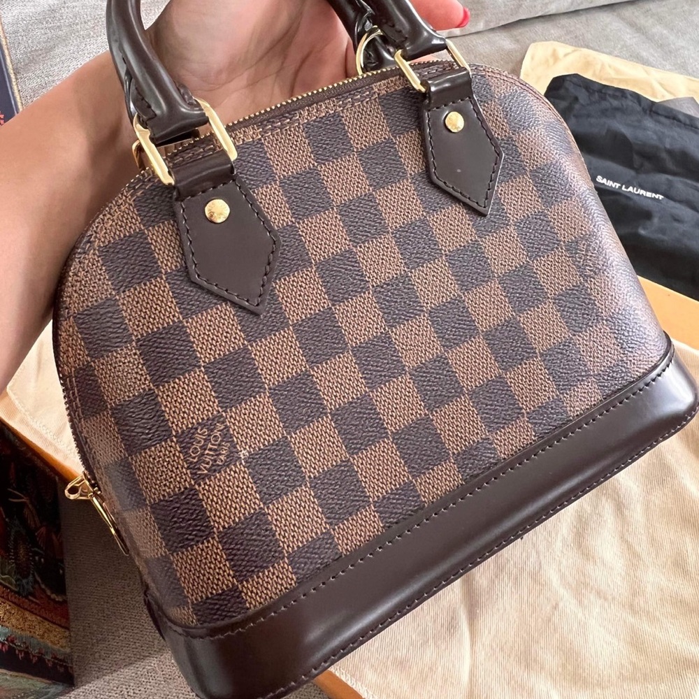 Louis Vuitton alma bb Damier ebene